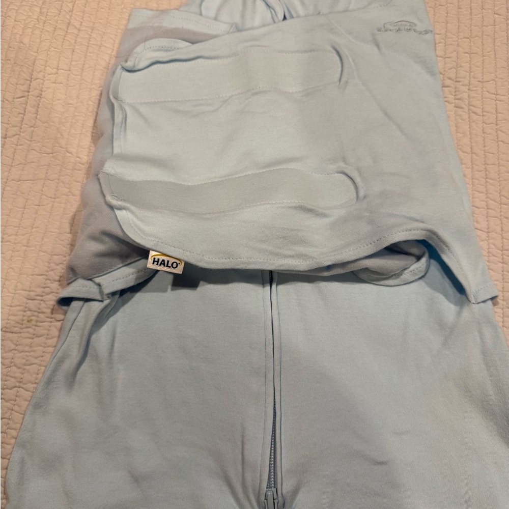 Halo Soft Blue Infant Sleep Sack